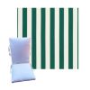 Sunbrella Mason Forrest Green Universal Patio Chair Cushion in 9 sizes. - Sunbrella Cushions for Chairs