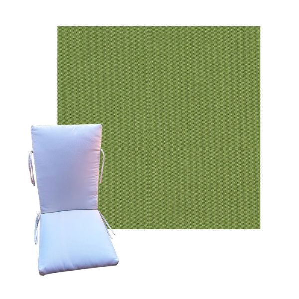 Sunbrella Spectrum Cilantro Universal Patio Chair Cushion in 9 sizes. - Sunbrella Cushions for Chairs