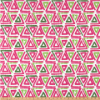 Ace Jazz Pink by Premier Prints -  Universal Patio Chair Cushion With Ties