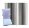 Basic Stripe Black by Premier Prints -  Universal Patio Chair Cushion With Ties