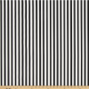 Basic Stripe Black by Premier Prints -  Universal Patio Chair Cushion With Ties