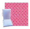Eastwood Jazz Pink by Premier Prints -  Universal Patio Chair Cushion With Ties