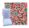 Faxon Rojo by Premier Prints -  Universal Patio Chair Cushion With Ties