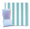 Picture of Stripe Aqua Universal Patio Chair Cushions