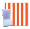 Stripe Marmalade by Premier Prints -  Universal Patio Chair Cushion With Ties