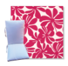 Twirley Jazz Pink by Premier Prints -  Universal Patio Chair Cushion With Ties