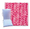 Twist Jazz Pink by Premier Prints -  Universal Patio Chair Cushion With Ties