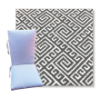 Picture of Hatteras Grey Universal Patio Chair Cushions