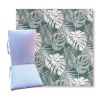 Kauai Mint by Revolution Outdoor Fabrics - Universal Patio Chair Cushion With Ties