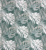 Kauai Mint by Revolution Outdoor Fabrics - Universal Patio Chair Cushion With Ties