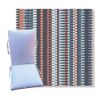 Pamlico Bay Navy by Revolution Outdoor Fabrics - Universal Patio Chair Cushion With Ties