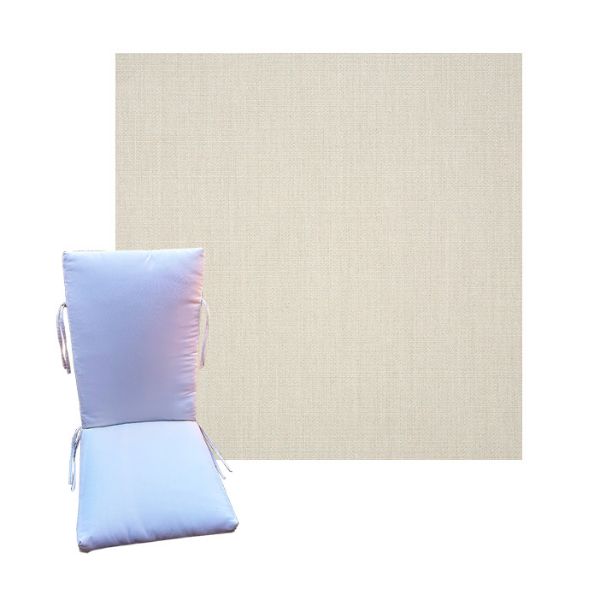 Sunbrella Canvas Cloud Universal Patio Chair Cushion in 9 sizes. - Sunbrella Cushions for Chairs