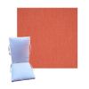 Sunbrella Canvas Persimmon Universal Patio Chair Cushion in 9 sizes. - Sunbrella Cushions for Chairs