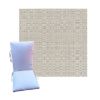 Sunbrella Linen Silver Universal Patio Chair Cushion in 9 sizes. - Sunbrella Cushions for Chairs