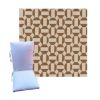 Sunbrella Assemble Teak Universal Patio Chair Cushion in 9 sizes. - Sunbrella Cushions for Chairs