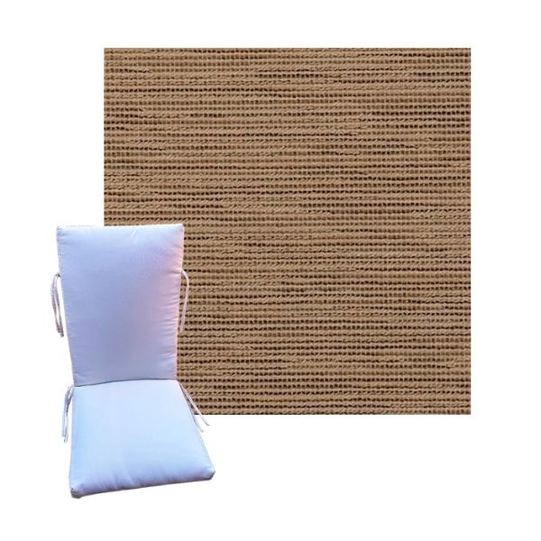 Sunbrella Charmer Wren Universal Patio Chair Cushion in 9 sizes. - Sunbrella Cushions for Chairs