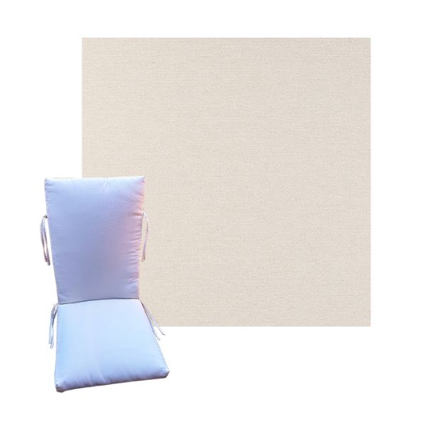 Sunbrella Nuance Cloud Universal Patio Chair Cushion in 9 sizes. - Sunbrella Cushions for Chairs