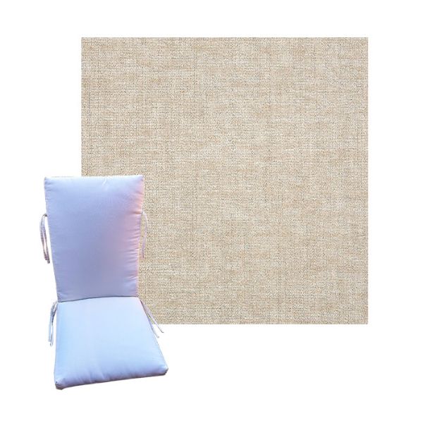 Sunbrella Platform Cloud Universal Patio Chair Cushion in 9 sizes. - Sunbrella Cushions for Chairs