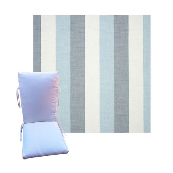 Sunbrella Direction Dew Universal Patio Chair Cushion in 9 sizes. - Sunbrella Cushions for Chairs