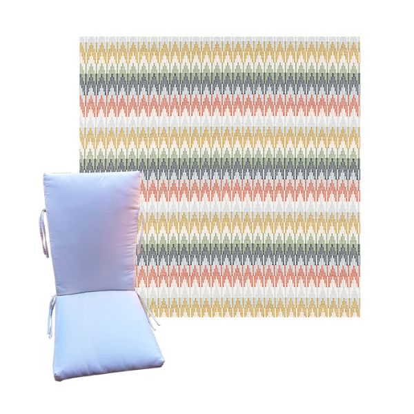 Sunbrella Valley Sedona Universal Patio Chair Cushion in 9 sizes. - Sunbrella Cushions for Chairs