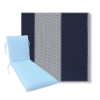 Classic Universal Chaise Lounge Cushions | Phifertex Sling Fabrics | 3 Sizes