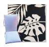 Tropical Carbon by Revolution Outdoor Fabrics - Universal Patio Chair Cushion With Ties