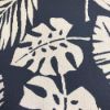 Tropical Navy by Revolution Outdoor Fabrics - Universal Patio Chair Cushion With Ties