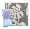 Tropical Chrome by Revolution Outdoor Fabrics - Universal Patio Chair Cushion With Ties