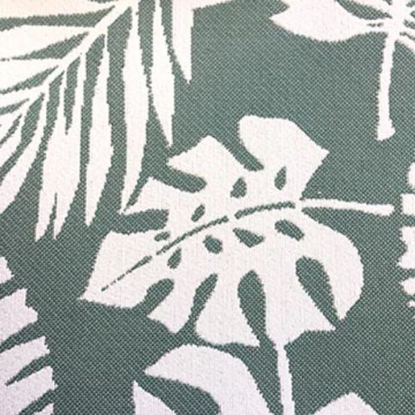 Tropical Water by Revolution Outdoor Fabrics - Universal Patio Chair Cushion With Ties