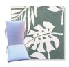 Tropical Water by Revolution Outdoor Fabrics - Universal Patio Chair Cushion With Ties