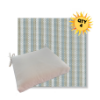 Outdoor Dining Chair Cushion Universal Sizes - Phifertex Sling Fabric Aquafino | Qty 4