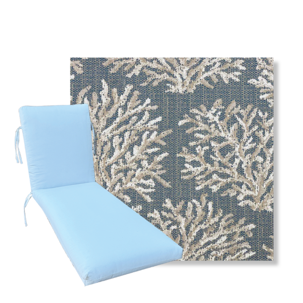 Classic Premium Universal Chaise Lounge Cushions | Revolution Fabric | 3 Sizes