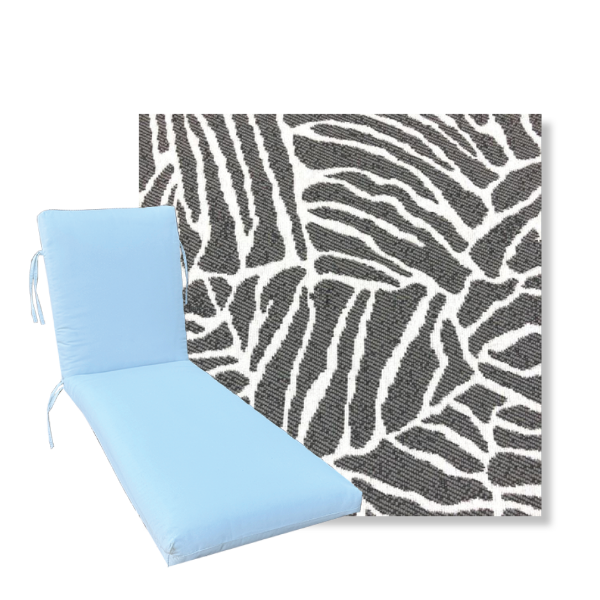 Classic Premium Universal Chaise Lounge Cushions | Revolution Fabric | 3 Sizes