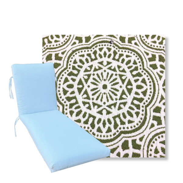 Classic Premium Universal Chaise Lounge Cushions | Revolution Fabric | 3 Sizes