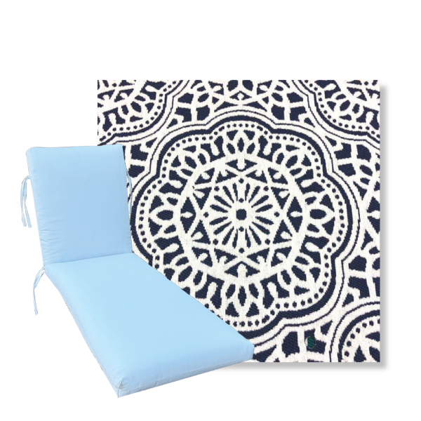 Classic Premium Universal Chaise Lounge Cushions | Revolution Fabric | 3 Sizes