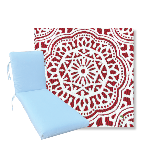 Classic Premium Universal Chaise Lounge Cushions | Revolution Fabric | 3 Sizes
