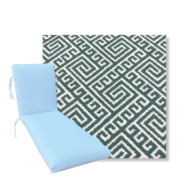 Classic Premium Universal Chaise Lounge Cushions | Revolution Fabric | 3 Sizes
