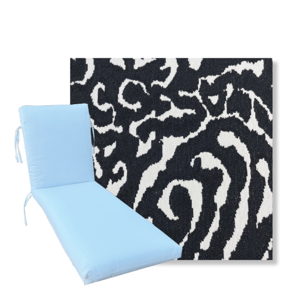 Classic Premium Universal Chaise Lounge Cushions | Revolution Fabric | 3 Sizes