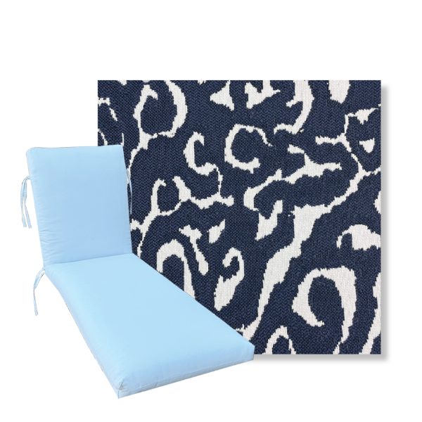 Classic Premium Universal Chaise Lounge Cushions | Revolution Fabric | 3 Sizes