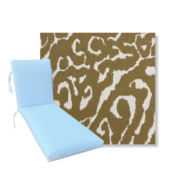Classic Premium Universal Chaise Lounge Cushions | Revolution Fabric | 3 Sizes