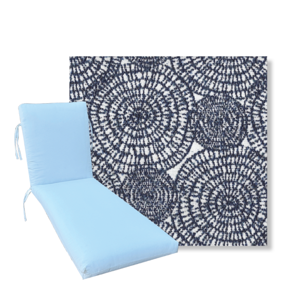 Classic Premium Universal Chaise Lounge Cushions | Revolution Fabric | 3 Sizes