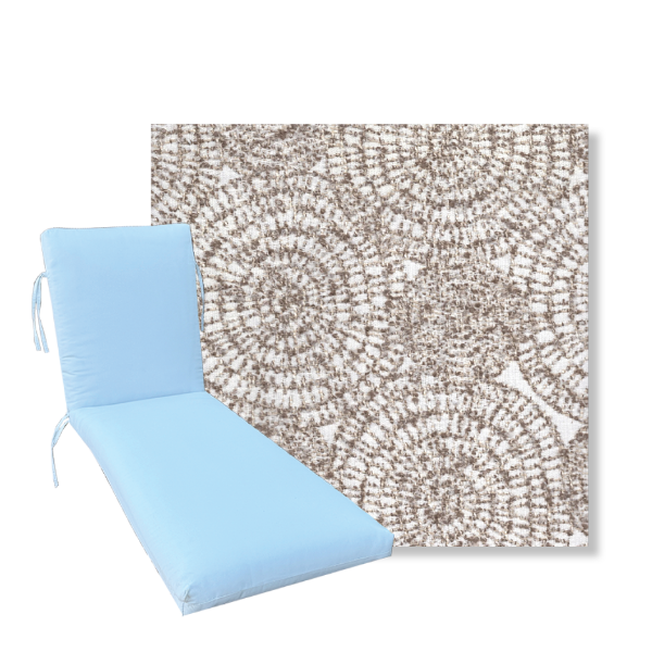 Classic Premium Universal Chaise Lounge Cushions | Revolution Fabric | 3 Sizes