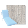 Classic Premium Universal Chaise Lounge Cushions | Revolution Fabric | 3 Sizes