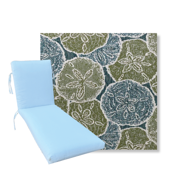 Classic Premium Universal Chaise Lounge Cushions | Revolution Fabric | 3 Sizes