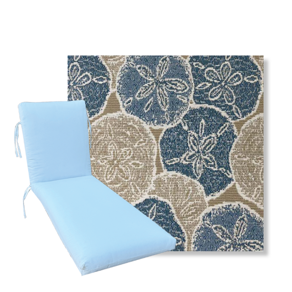 Classic Premium Universal Chaise Lounge Cushions | Revolution Fabric | 3 Sizes