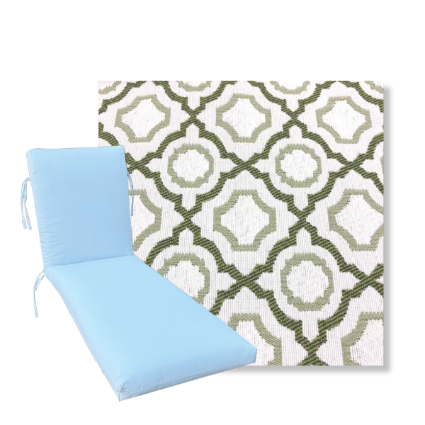 Classic Premium Universal Chaise Lounge Cushions | Revolution Fabric | 3 Sizes