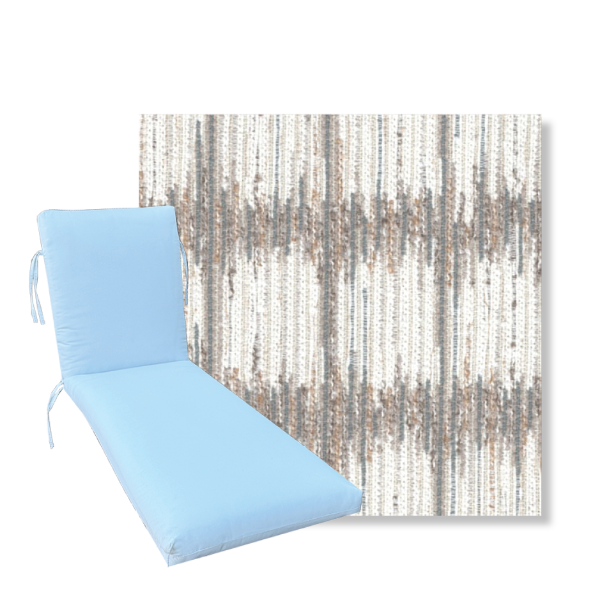 Classic Premium Universal Chaise Lounge Cushions | Revolution Fabric | 3 Sizes