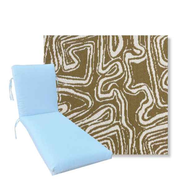 Classic Premium Universal Chaise Lounge Cushions | Revolution Fabric | 3 Sizes