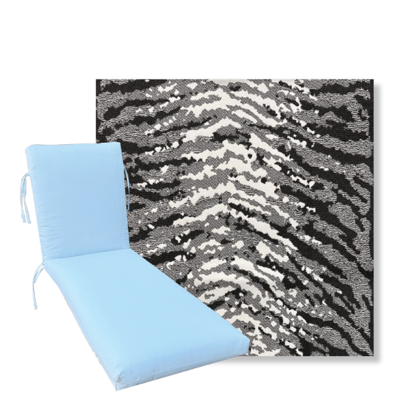 Classic Premium Universal Chaise Lounge Cushions | Revolution Fabric | 3 Sizes