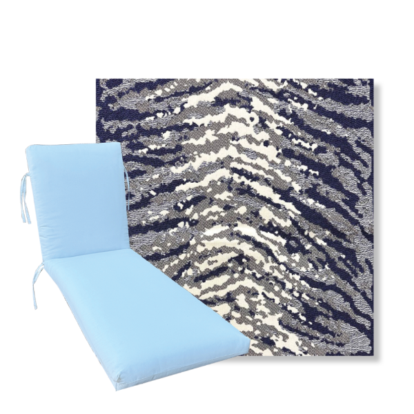 Classic Premium Universal Chaise Lounge Cushions | Revolution Fabric | 3 Sizes